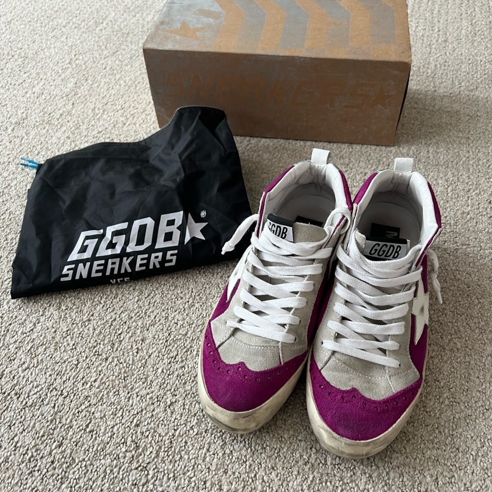 Golden Goose Mid stars size 36